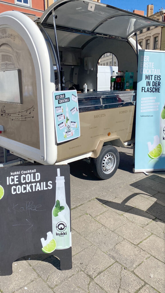 Waffel- oder Cocktailwagen